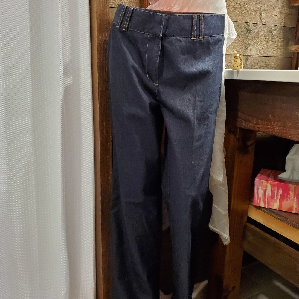 RW & CO. Women’s Dark Wash Stretch Denim Jeans Size 9 Never Worn Bootcut Skinny